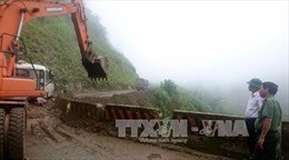 Nhiều tuyến đường ở Lai Châu ảnh hưởng nặng nề do mưa lũ 